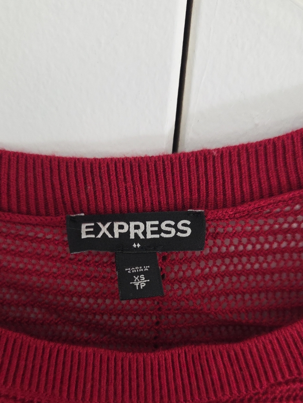 Express Short-Sleeve Sweater - Picture 2 of 8